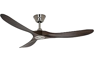 CasaFan Deckenventilator Eco Genuino 152 Ventilator, Chrom gebürstet