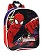 Produktbild Rucksack - " ultimate Spider-Man " - Tasche für Kinder - wasserfest & beschichtet - Kinderrucksack / groß Kind - Spiderman Spinne - Jungen / Spider Man - z.B. für Kindergarten / Vorschule / Schule