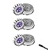 Oral-Q 3pcs Shaving Heads Replacement for Philips Shaver HQ56 HQ55 HQ6970 PQ202 etc with Free Shaver Cleaning Brush Razor Blades Cutters and Foils