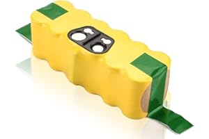 BONADGET Batteria NI-Mh 14,4 V 5,0 Ah per iRobot Roomba 500 600 700 800 Serie 500 510 520 530 532 534 535 540 550 552 555 560 500 562 562 570 580 5 81 600 utensili elettrici a batteria