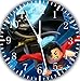 Produktbild LEGO SUPERMAN BATMAN Wanduhr 25,4 cm Will Be Nice Gift und Raum Wand Decor w371