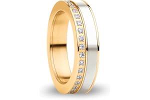 BERING Damen Ring in glänzend gold - Arctic Symphony Collection aus Edelstahl - Ebro