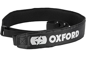 Oxford Motorcycle Helmet Lid Carry Strap. OX807, Black, One Size
