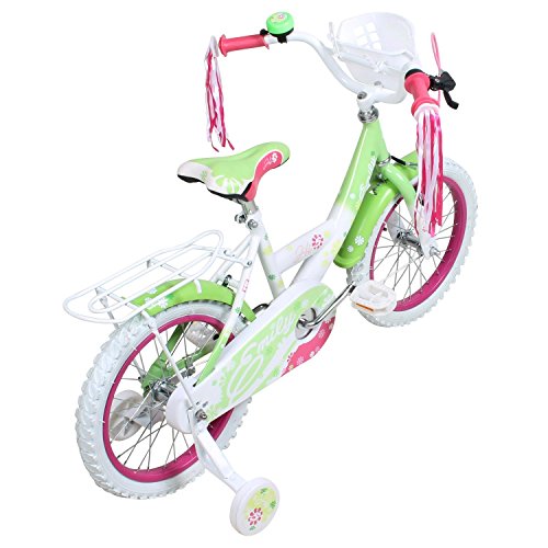 16 Zoll Hi5 Emily Kinderfahrrad für Mädchen ab 4 Jahren Fahrrad Stützräder - 3