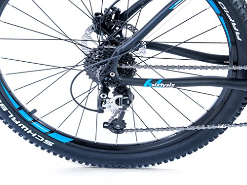 HAWK Bikes Sixtysix 29 – Fahrrad Unisex Mountainbike Hardtail 29 Zoll mit Shimano 27-Gang Deore XT Schaltwerk RockShox Federgabel 100 mm - 2