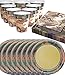 Produktbild HomeTools.eu - Camouflage Party Geschirr Set | 8 Personen | 32-Teilig