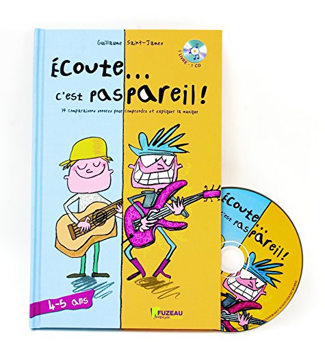 Télécharger Ecoute... c'est pas pareil ! 4-5 ans (+ 1 CD audio) PDF Ebook En Ligne