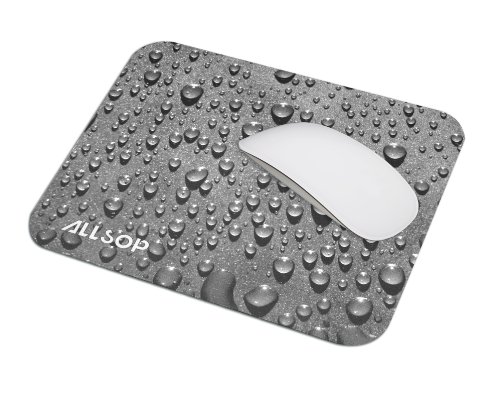 Allsop AL-05493 Dunkle Regentropfen Canvas Mauspad - 2