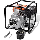 Potencia nominal: 5,5 HP Bomba de Agua con Motor de Gasolina 50 mm Conexión 5,5 HP