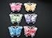 2 x butterfly shaped perspex box fragranced perfumed beauty bath soap flakes gift idea, many colours - by Fat-catz-copy-catz