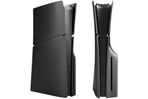 KWJNH Coque de rechange pour console PS5 Slim - Anti-rayures et anti-poussière - Pour PS5 Slim Digital Edition
