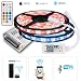 Produktbild 10m IP65 wasserdicht RGBW (RGB+Kaltweiß) LED Streifen mit 600 LEDs (SMD 5050) +WLAN Wifi controll mit Amazon Alexa / SMARTPHONE +12v 12.5A 150W Netzteil STROMVERSORGUNG für Haus & Garten outdoor Decorative