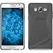 Produktbild PhoneNatic Case für Samsung Galaxy On7 Hülle Silikon grau S-Style + 2 Schutzfolien
