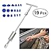 Produktbild VORCOOL Edelstahl Auto Paintless Dent Removal Tools Dent Reparatur Kit 2 in 1 Slide Hammer Hand Puller mit 18PCS verschiedenen Größe Kleber Tabs