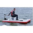 Inflatable Motorized Fishing Platform Paddle Board Surf Board Dingy Raft Boat (Board Type: 300x200x35cm)