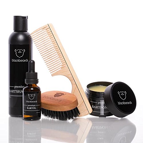 Preisvergleich Produktbild blackbeards Bartpflege Set Deluxe - Geschenk-Set