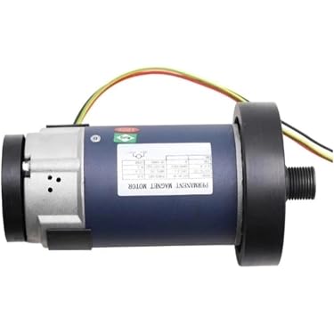 Motor DC 220V 180W Para Cinta De Correr O Depiladora - Transmisión Por Correa, Aluminio Y Cobre