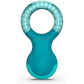 SUAVINEX Mordedor de Beb&eacute; Refrigerante, a partir de 4 Meses. Anillo de Dentici&oacute;n Refrigerante, con Relieves, Azul