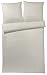 Produktbild Elegante Bettwäsche Ives 100% Baumwolle (Soft-Flanell) 135x200+80x80cm natur