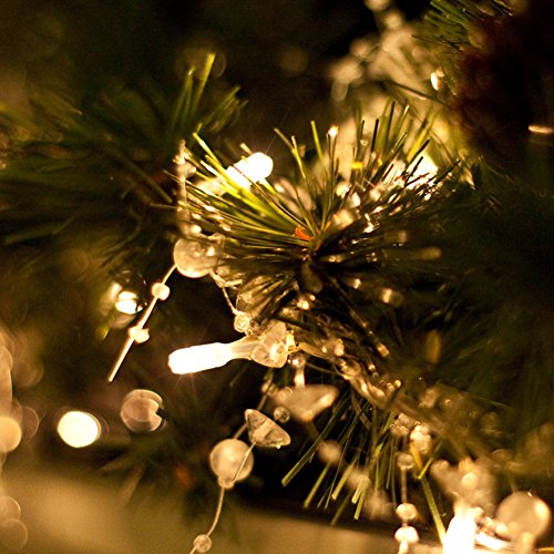 200er LED Lichterkette mit Fernbedienung & Timer (8 Modi, Warmweiß, 4,8W, Dimmbar) - 4