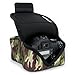 Produktbild Kameratasche für Spiegelreflexkameras von USA Gear: Kamera-Schutzhülle aus Neopren für DSLR/SLR, Camouflage-Muster & Zubehörtasche, ideal für Canon EOS 1300D/200D, Nikon D3400 & mehr