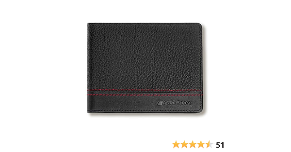 Audi collection, Portafoglio con Scritta “Audi Sport”, 3151901200 :  Amazon.it: Valigeria