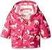 Hatley Baby-Girls Infant Raincoat -Classic Horses Long Sleeve Raincoat, Pink, 12-18 Months