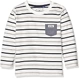 TOM TAILOR Kids Baby Boys' Striped Langarmshirt Mit Tasche Long-Sleeved T-Shirt