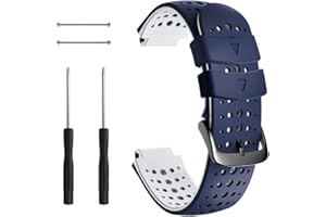 NotoCity Garmin Forerunner 235 Armband, Uhrenarmband Kompatibel mit Forerunner 235/230/220/620/630/735XT, Soft Silikon Ersatzband für Garmin Forerunner 235, Mehrfache Farben