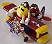 Produktbild M&M's/M&M*SPENDER/DISPENSER*BARNSTORMING RIDES Flugzeug rot mit RED & YELLOW als Pilot *neu
