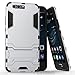 Produktbild Huawei P10 Plus Hülle, Cocomii Iron Man Armor NEW [Heavy Duty] Premium Tactical Grip Kickstand Shockproof Hard Bumper Shell [Military Defender] Full Body Dual Layer Rugged Cover Case Schutzhülle (Silver)