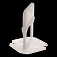 ARBO Tile Leveling System 3 mm Clip Only - 200 Pieces Wall Floor Spacer Tool, 200 Clips (White)