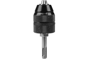AKOZON mandrino sds plus adattatore + Mandrino per trapano, capacità Tornio senza chiave in metallo Convertitore per mandrino con accessori SDS 2-13mm