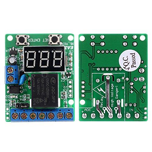 KKmoon 12V DC Voltage Detektion Charging Entlastung Monitor Test Relay Schalter Control Board Modul - 4