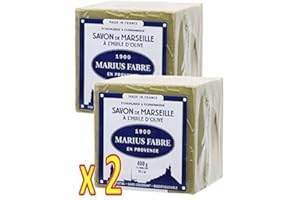 Marius Fabre Cube of Pure Marseilles Soap 400g - set of 2