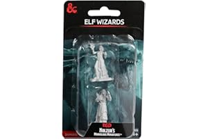 WizKids D&D Nolzur's Marvelous Miniatures : Elf Wizards Donjons et Dragons Miniatures non peintes