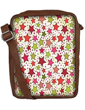 Snoogg , Damen Umhängetasche mehrfarbig multi