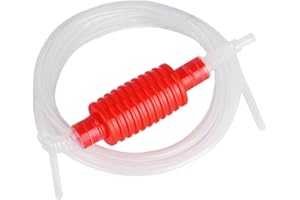 HEXINYIGJLY Pompa manuale per benzina,pompa per serbatoio,pompa di aspirazione con 2 fascette da 1,75 m,pompa manuale per carburante,pompa di trasferimento,pompa a sifone per benzina, carburante, diesel,acquario