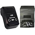 F2C 58mm Thermal Bluetooth Receipt Printer Portable Mini with Cover Case (2 inch) | 2600mAh Battery Backup + Chargeable | Compatible with Android, Windows