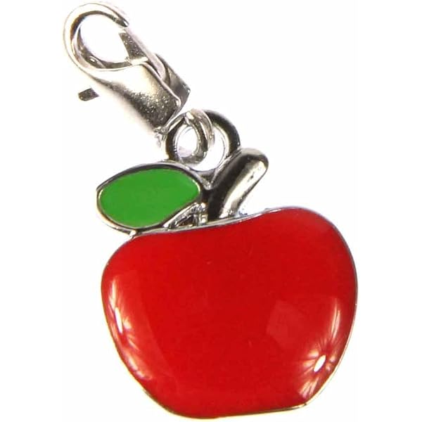 Banana Fruit Charm Pendant - Plastic Zipper Pull & Bracelet Charm, 27mm Size - View #10