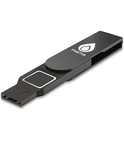 Thetis Pro FIDO2 Security Key – Chiave Di Sicurezza Con PinPlex, Doppia USB (A/C) E NFC, Certificata PIV, Per Autenticazione MFA E Passkey