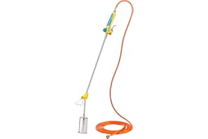 Gloria Thermoflamm Bio Professional Plus – trwała i wydajna gazowa wypalarka do chwastów, przeznaczona do dużych powierzchni, umożliwia podłączenie butli ze sprężonym gazem