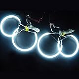 bmw e36 m3 turbo kit Spannung: 12V LemonBest® 7000K Super Bright White Angel Eye Halo-Ring-Licht-Lampe CCFL Für E46 E36 E39
