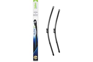 VALEO Silencio Wycieraczki - VF912 - Zestaw Wydajnych, Zapewniajacych Doskonala Widocznosc na Drodze, latwych w Montazu Oryginalnych Plaskich Wycieraczek 630mm/550mm - Przód - Zestaw 2 szt. - 577912