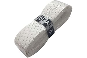 Karakal PU AIR Replacement Grips - Tennis - Squash (1, White)