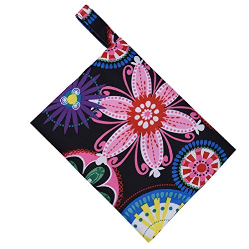 covermason Réutilisables Lavable Wet Sac Pour Sanitaire Coussin Cycle menstruel Sanitaire Tante Sac (G, 18X14cm/7.2X5.6inch)