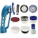 Produktbild EVERTOP Elektrische Reinigungsbürste Handliche Reinigungsbürste Mit Batterie IPX 7 Wasserdicht Scrubber Bürste mit 8 Bürstenköpfen Reinigung für Badezimmer Küche Dusche Wohnzimmer Ecke