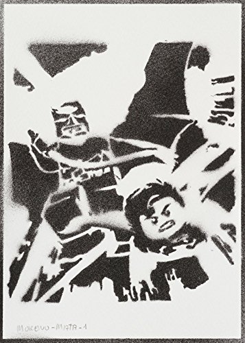 Lego Batman La Película Hecho A Mano - Handmade Street Art Poster