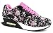 Produktbild Damen Sportschuhe Sneaker Black Low Turn White Skater Rot Basketball Gold Schuhe Gr. 36-41 (36, Black/Flower)