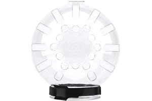 WANAONE Museruole per gatti, cascogatto astronauta cappuccio spaziale traspirante forma sfera museruole anti morsi impediscono mordere masticare gattini cane guardia bocca forniture toelettatura (A)